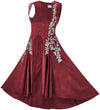 Tauriel Maxi Overdress Silver Embroidery Limited Edition Colors